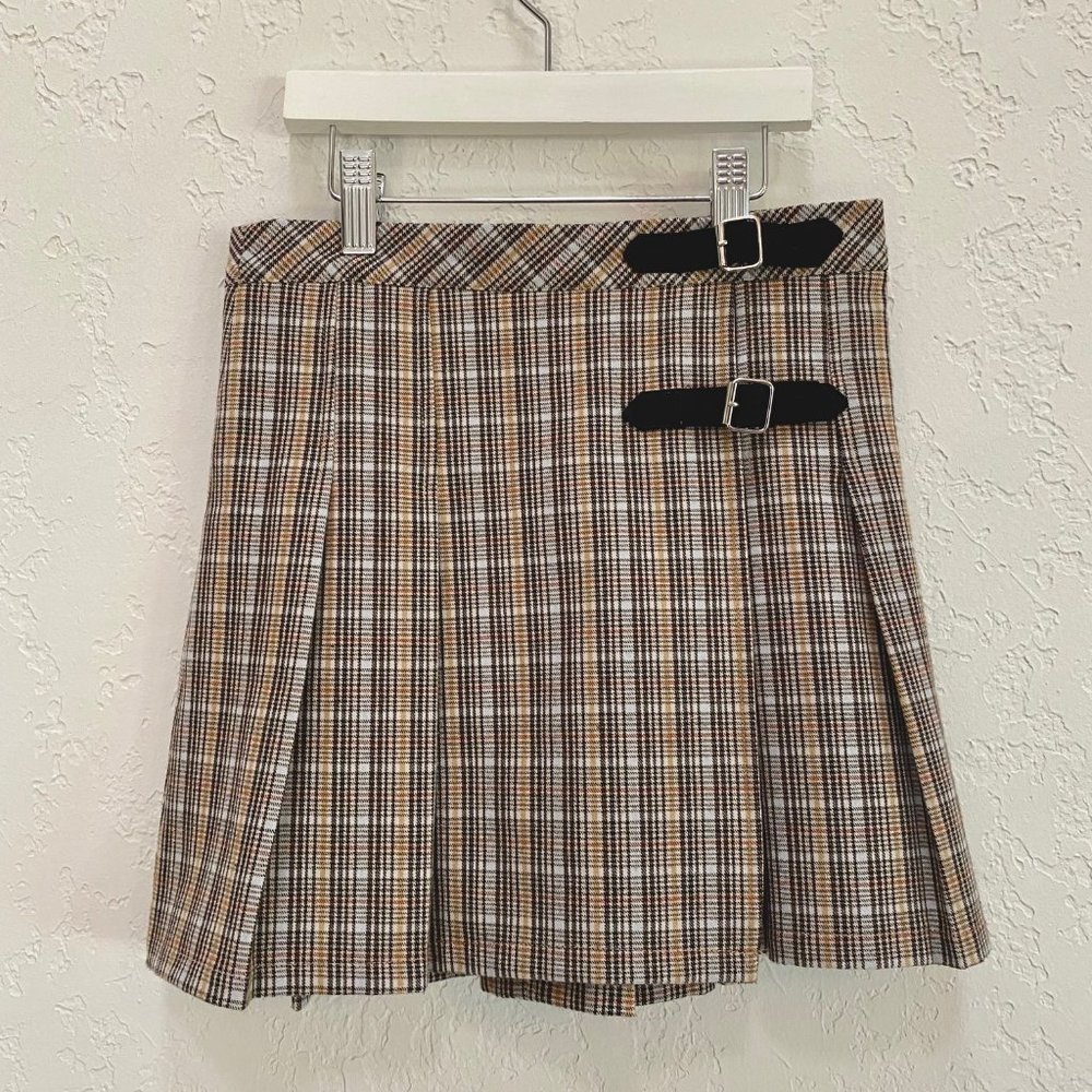 KatieJ NYC Plaid Skirt Girls XL (14)